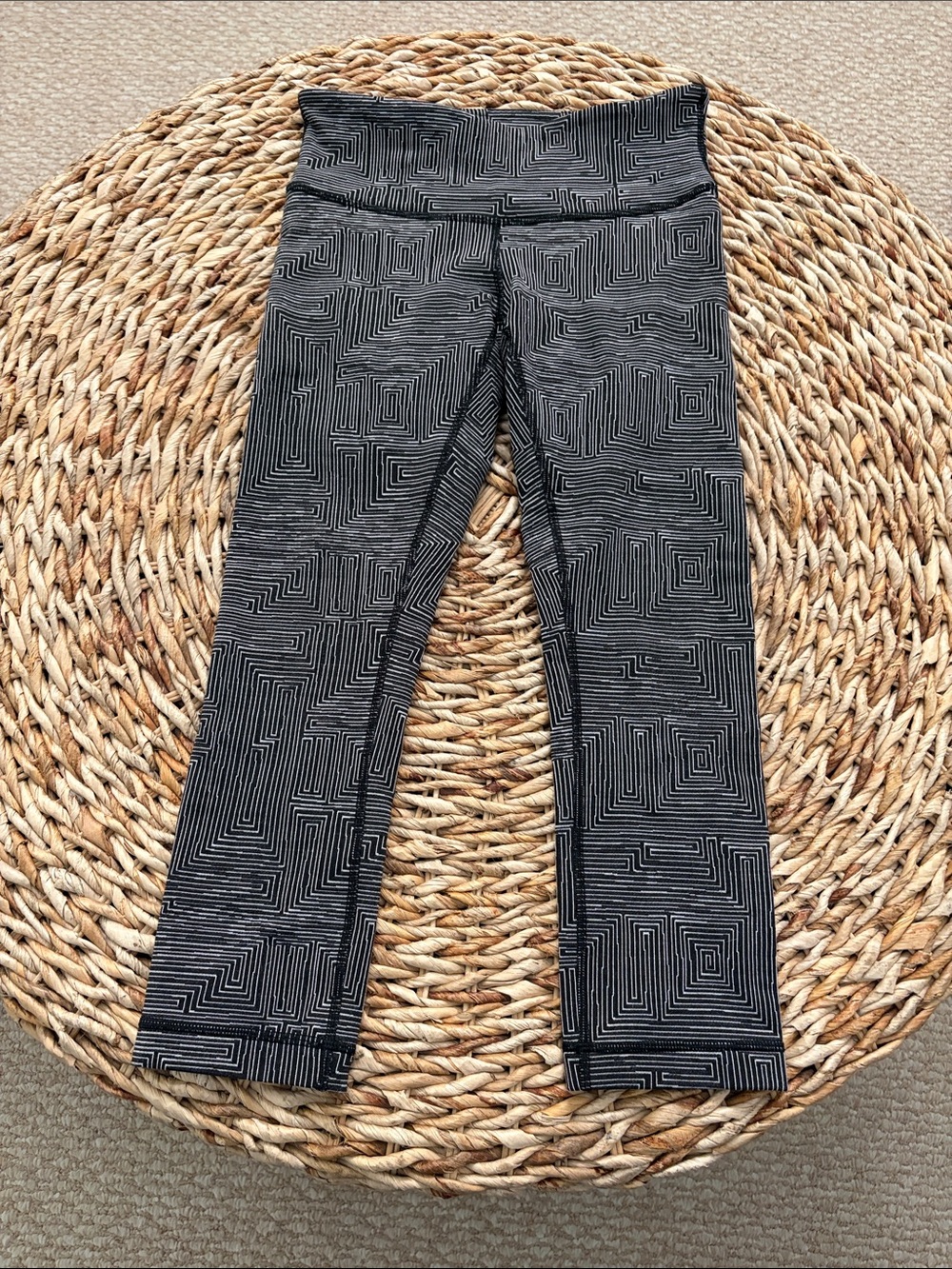 Lululemon Wunder Under Maze Jacquard Crop Legging - Picture 6 of 14